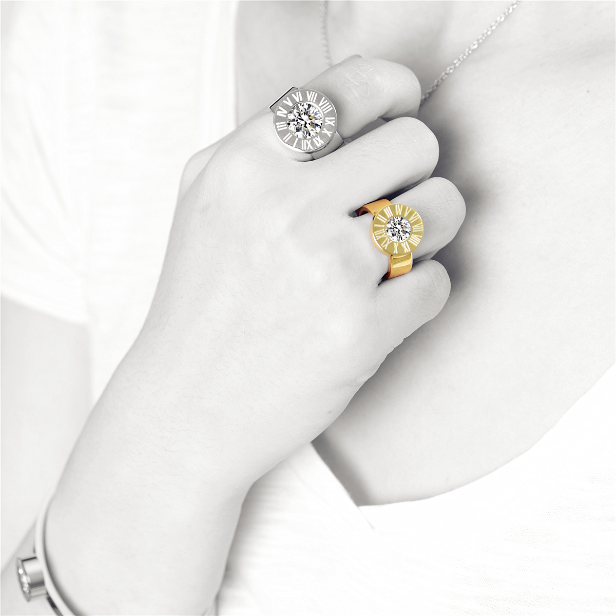 V Jewelry Irma Liten Ring Guld - 2