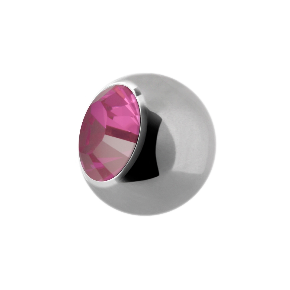 Extrakristall - 1,6 mm - Rosa kristall