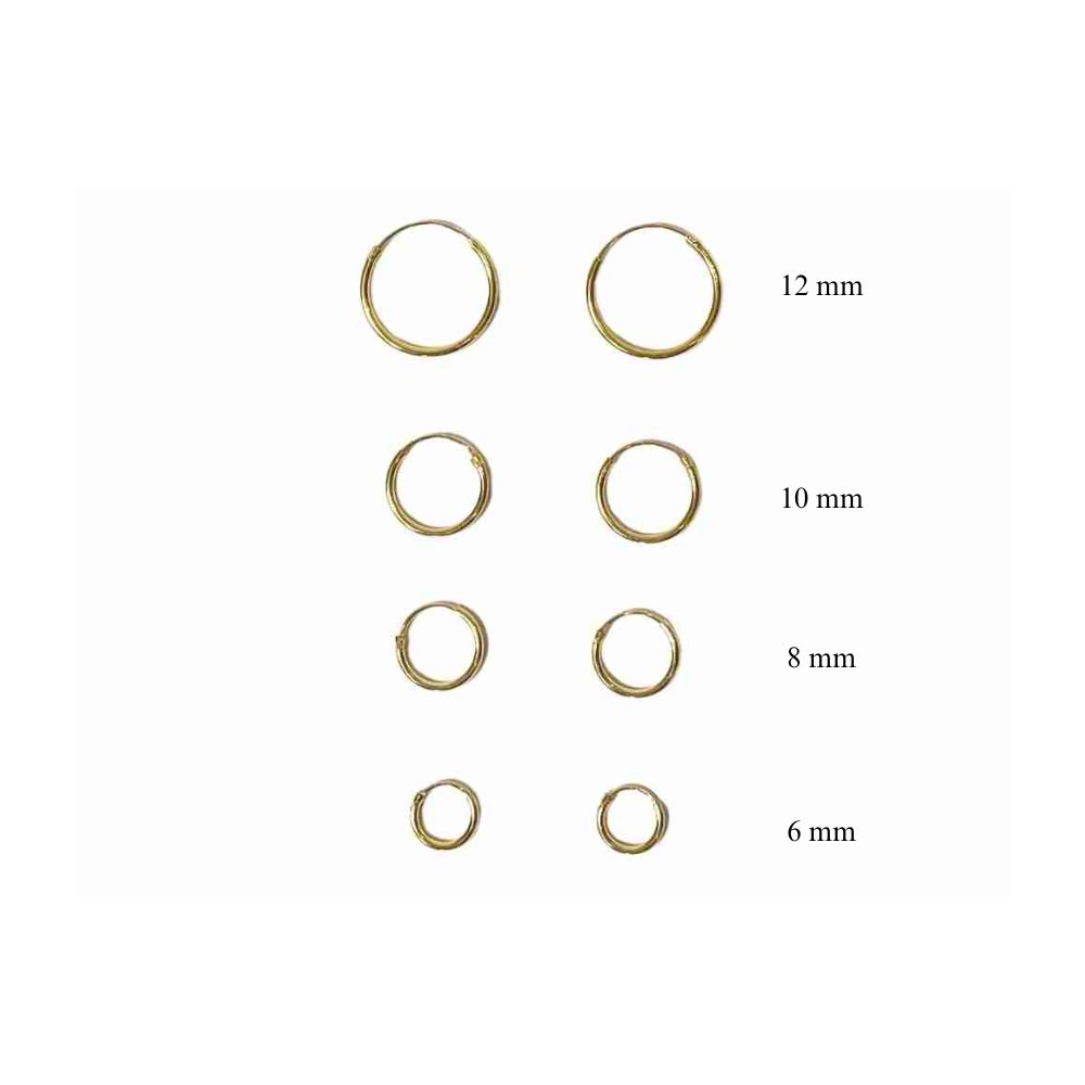 GULDPLÄTERADE SILVER HOOPS | EBBA