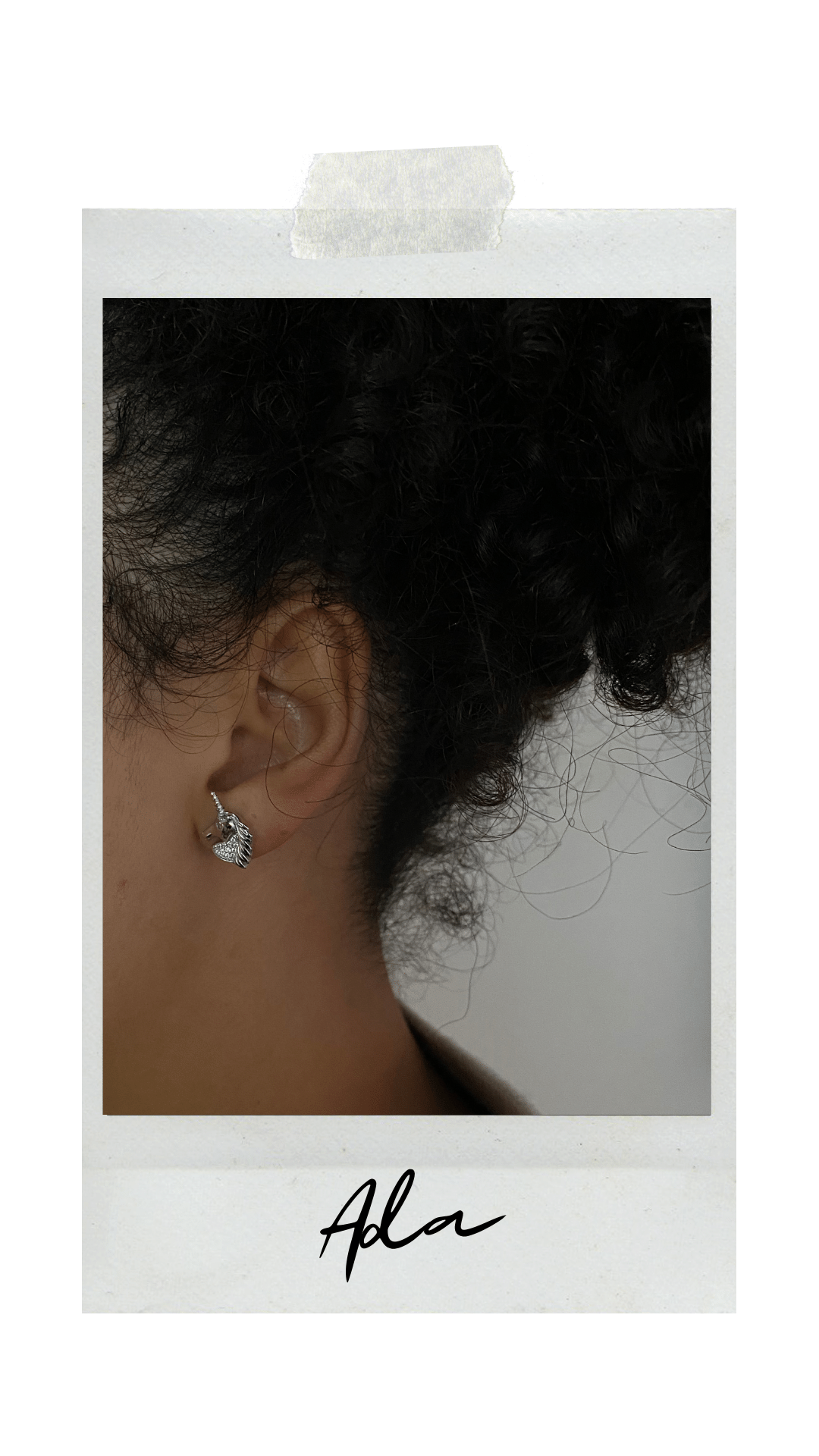 STUDS ÖRHÄNGEN SILVER | ADA - 2