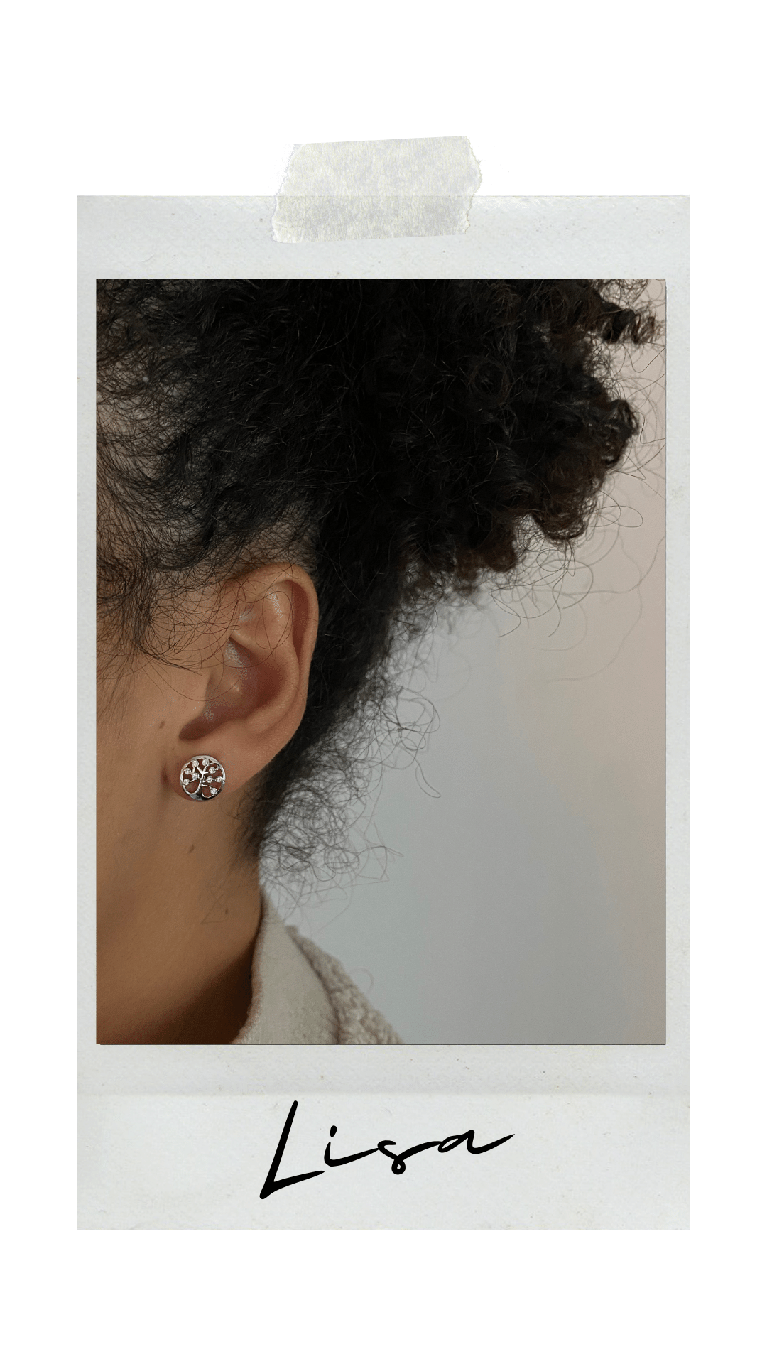 STUDS ÖRHÄNGEN SILVER | LISA - 2