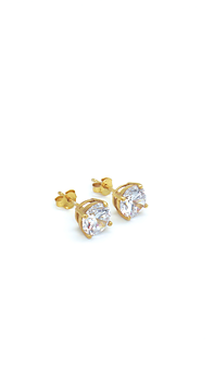 GULDPLÄTERADE SILVER STUDS | MOLLY