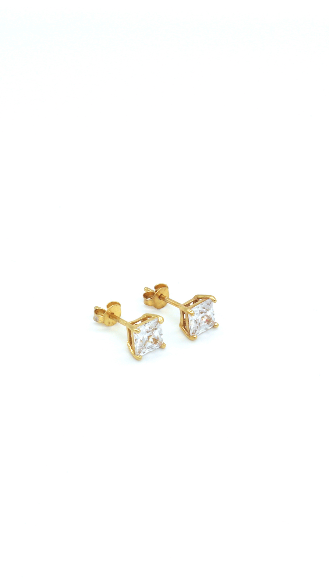 GOLD PLATED SILVER STUDS | IRIS