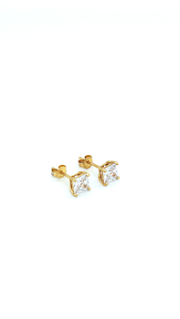 GULDPLÄTERADE SILVER STUDS | IRIS