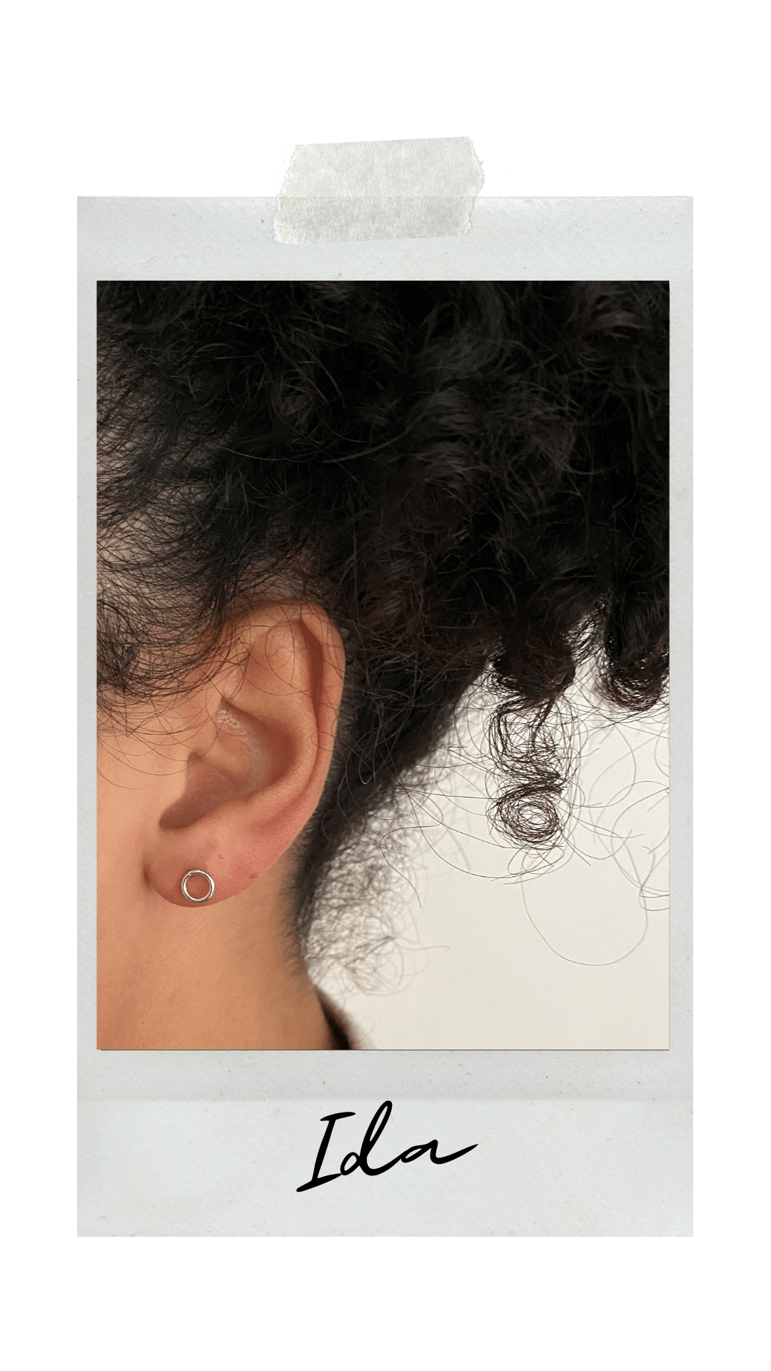 STUDS ÖRHÄNGEN SILVER | IDA - 2