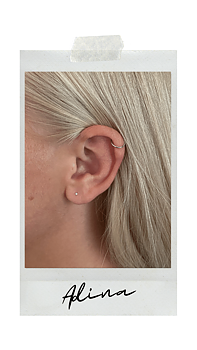 STUDS ÖRHÄNGEN SILVER | ADINA