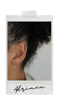 STUDS ÖRHÄNGEN SILVER | ADRIANA