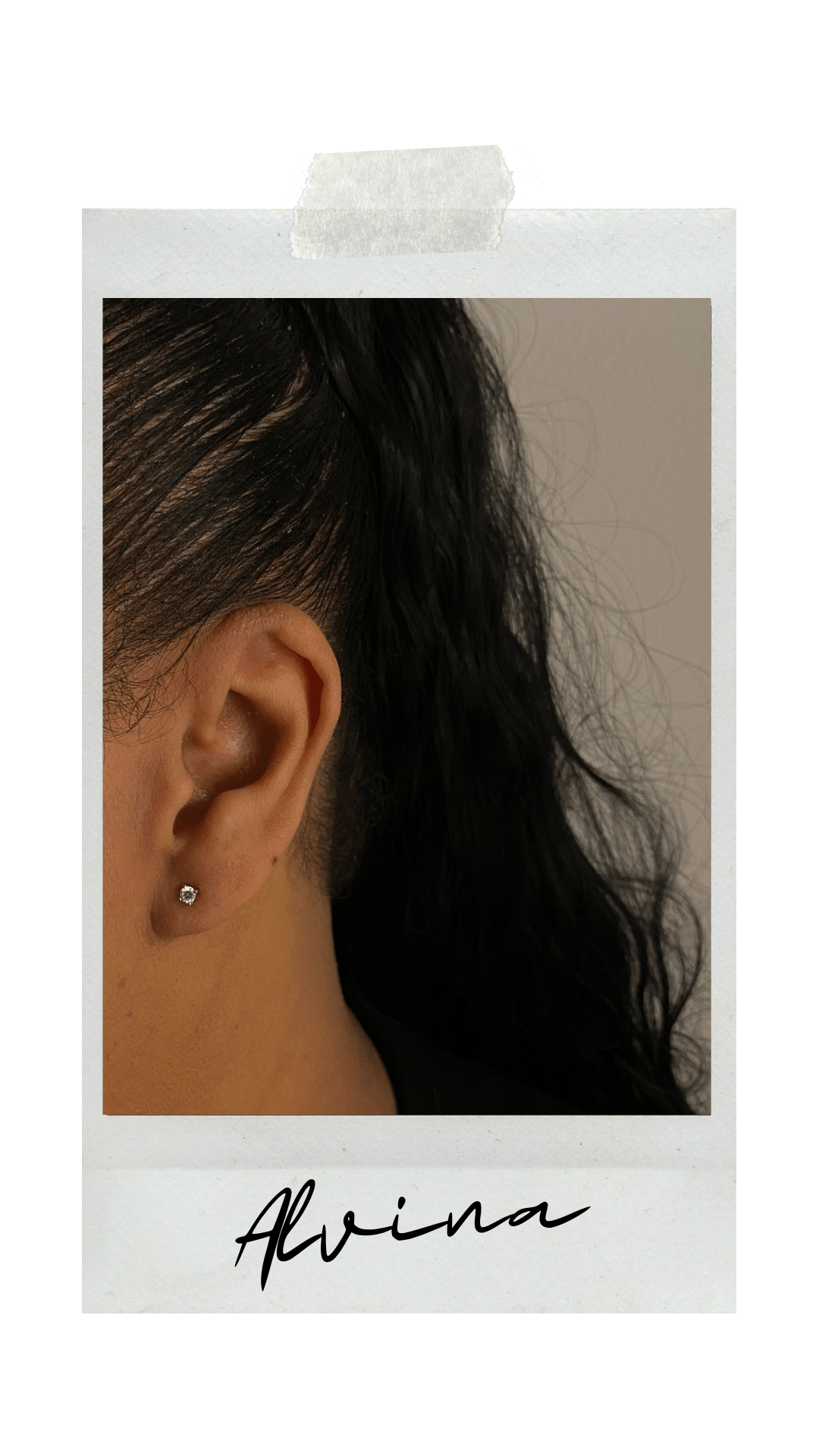 STUDS ÖRHÄNGEN SILVER | ALVINA - 2