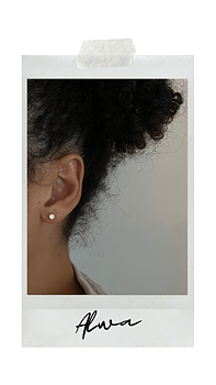 STUDS ÖRHÄNGEN SILVER | ALWA