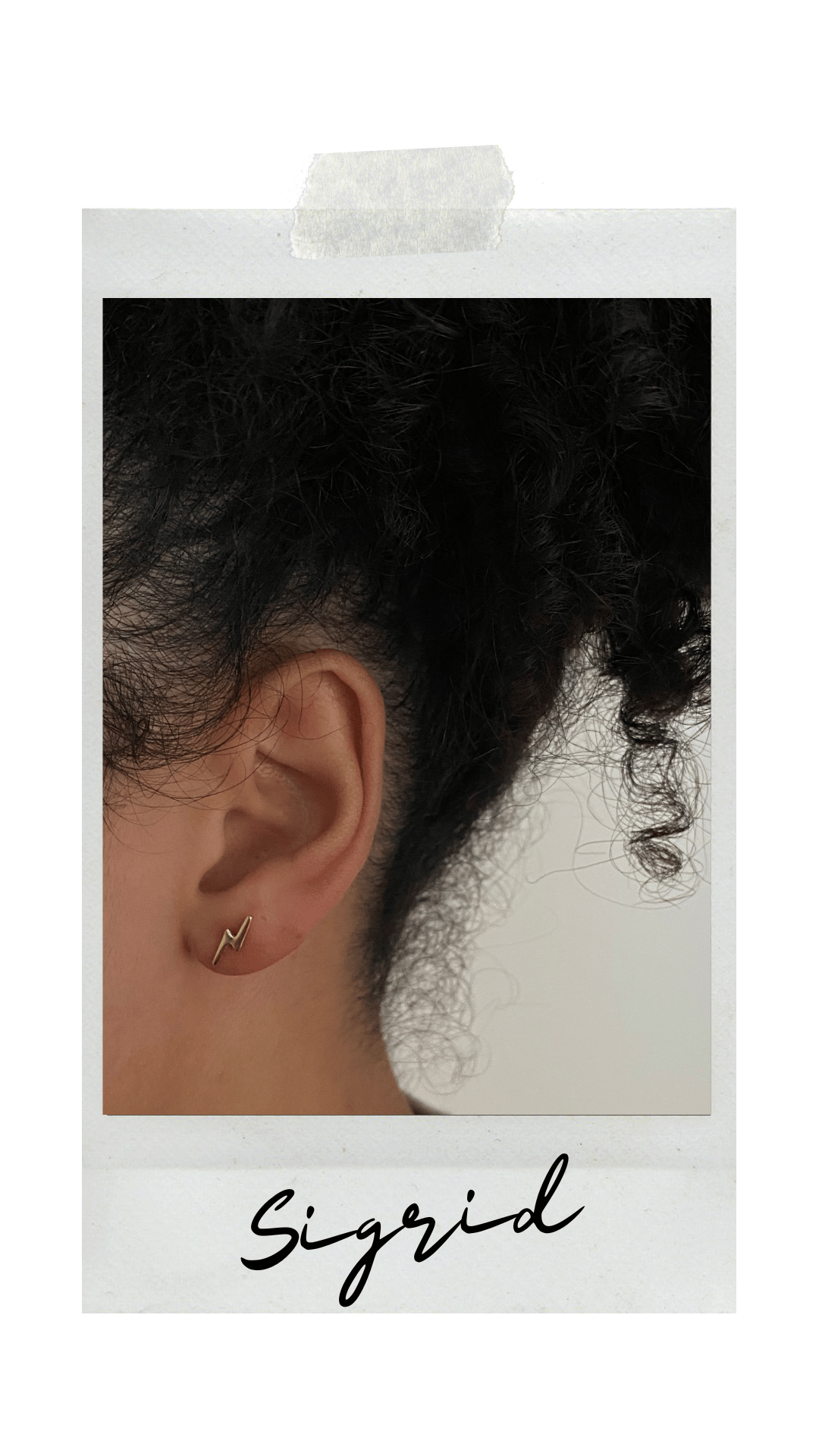 GULDPLÄTERADE SILVER STUDS | SIGRID - 2