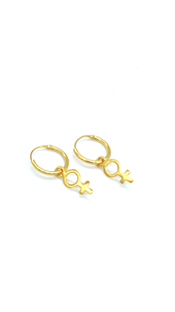 GULDPLÄTERADE SILVER HOOPS | NELLIE
