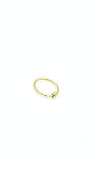 GULDPLÄTERADE SILVER HOOPS | LIVIA