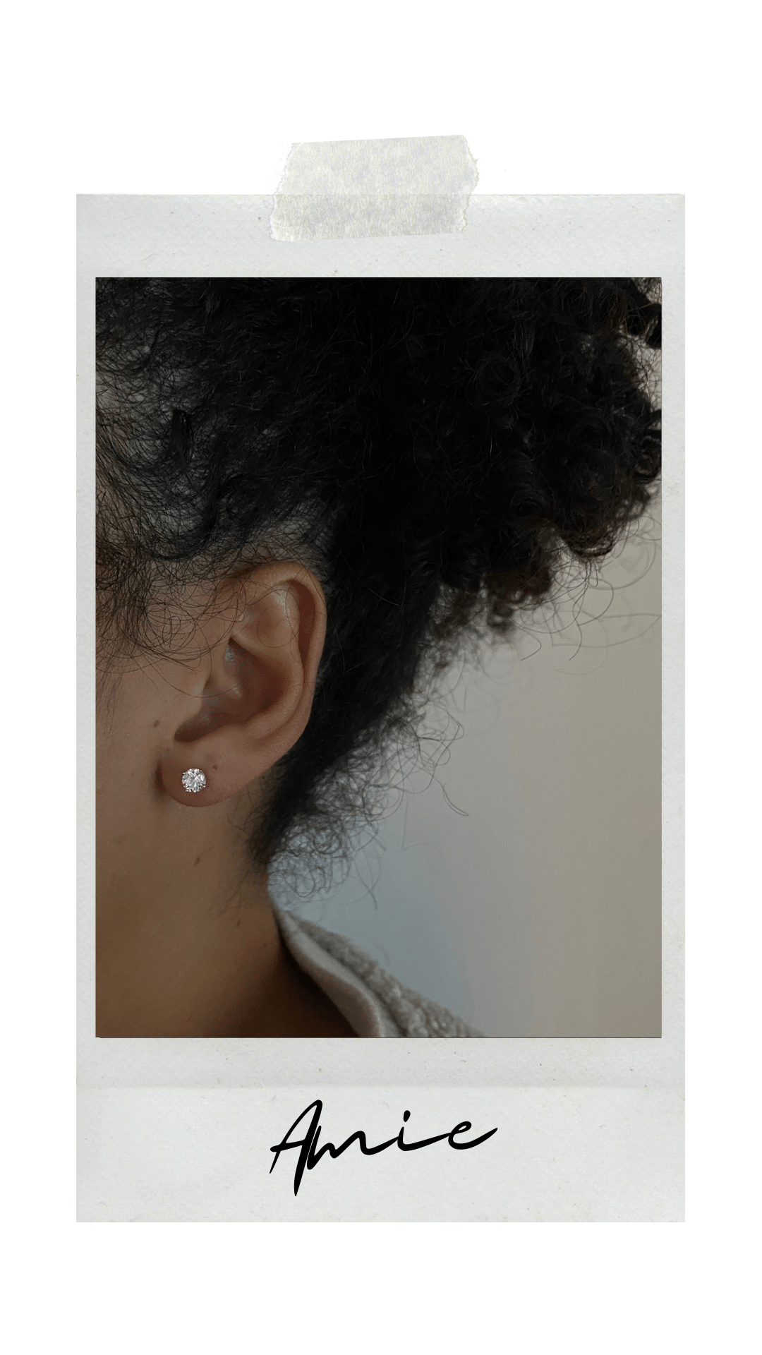 STUDS ÖRHÄNGEN SILVER | AMIE - 2