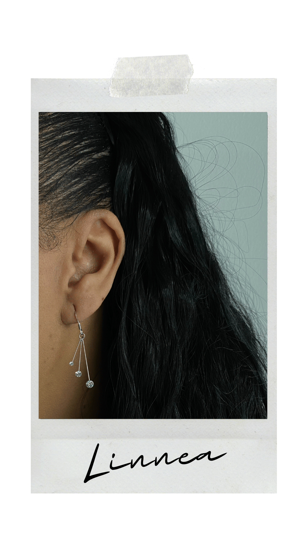 HÄNG ÖRHÄNGE SILVER | LINNEA - 2