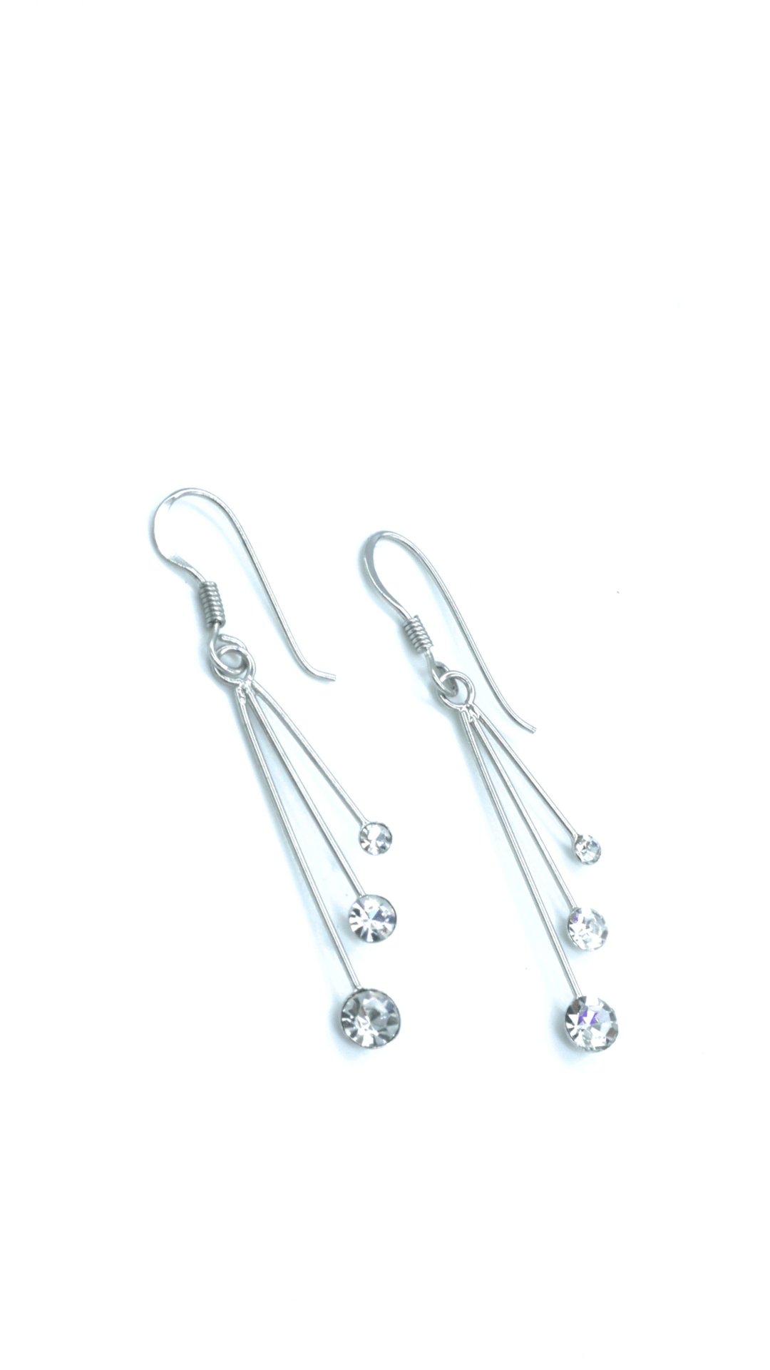 HÄNG ÖRHÄNGE SILVER | LINNEA
