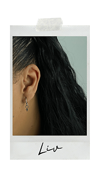 SILVER HOOPS | LIV