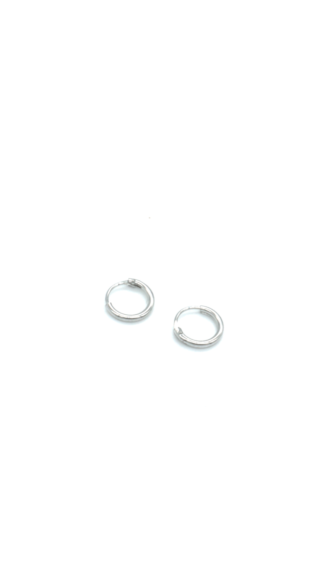 SILVER HOOPS | BIANH