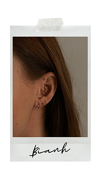 SILVER HOOPS | BIANH