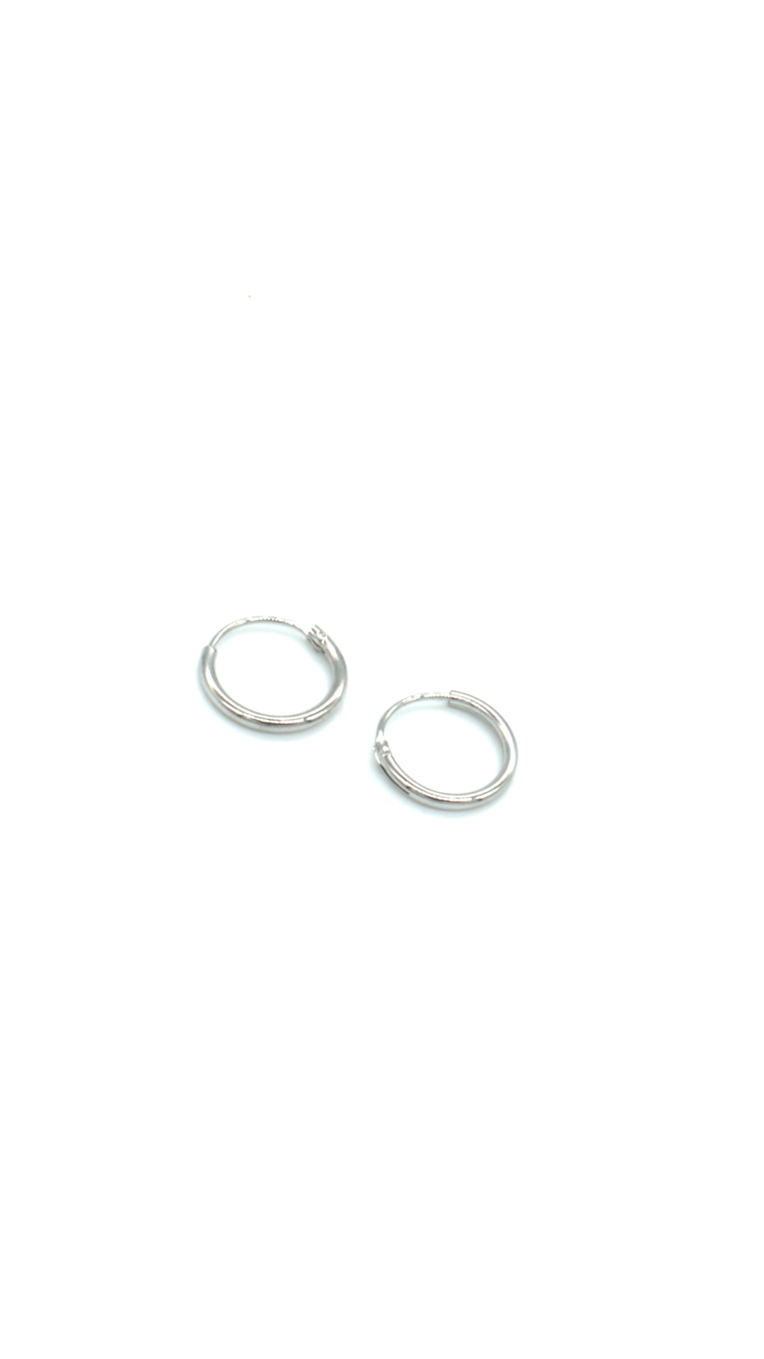 SILVER HOOPS | BLENDA