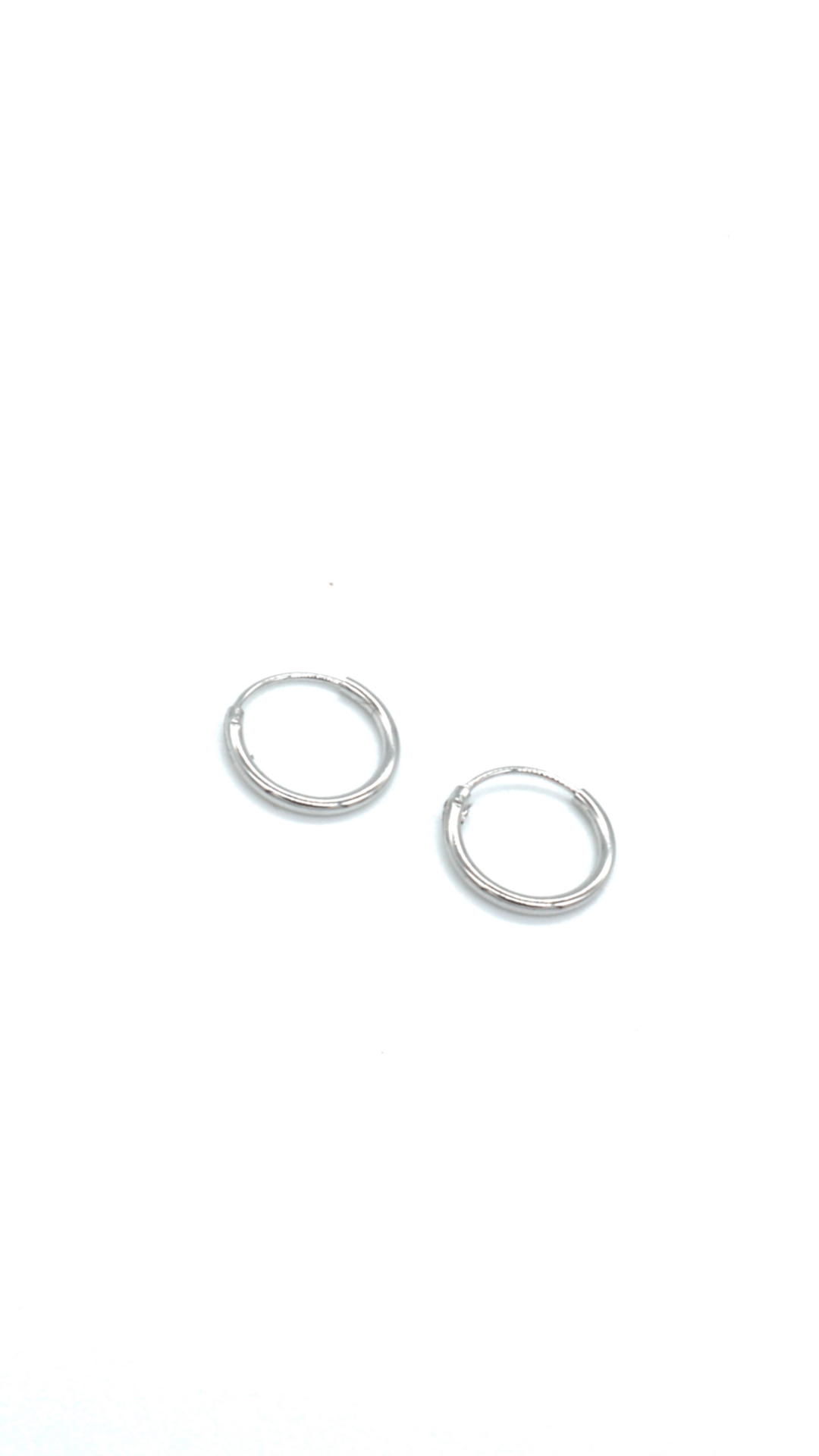 SILVER HOOPS | BONNIE