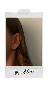 SILVER HOOPS | BRITTA