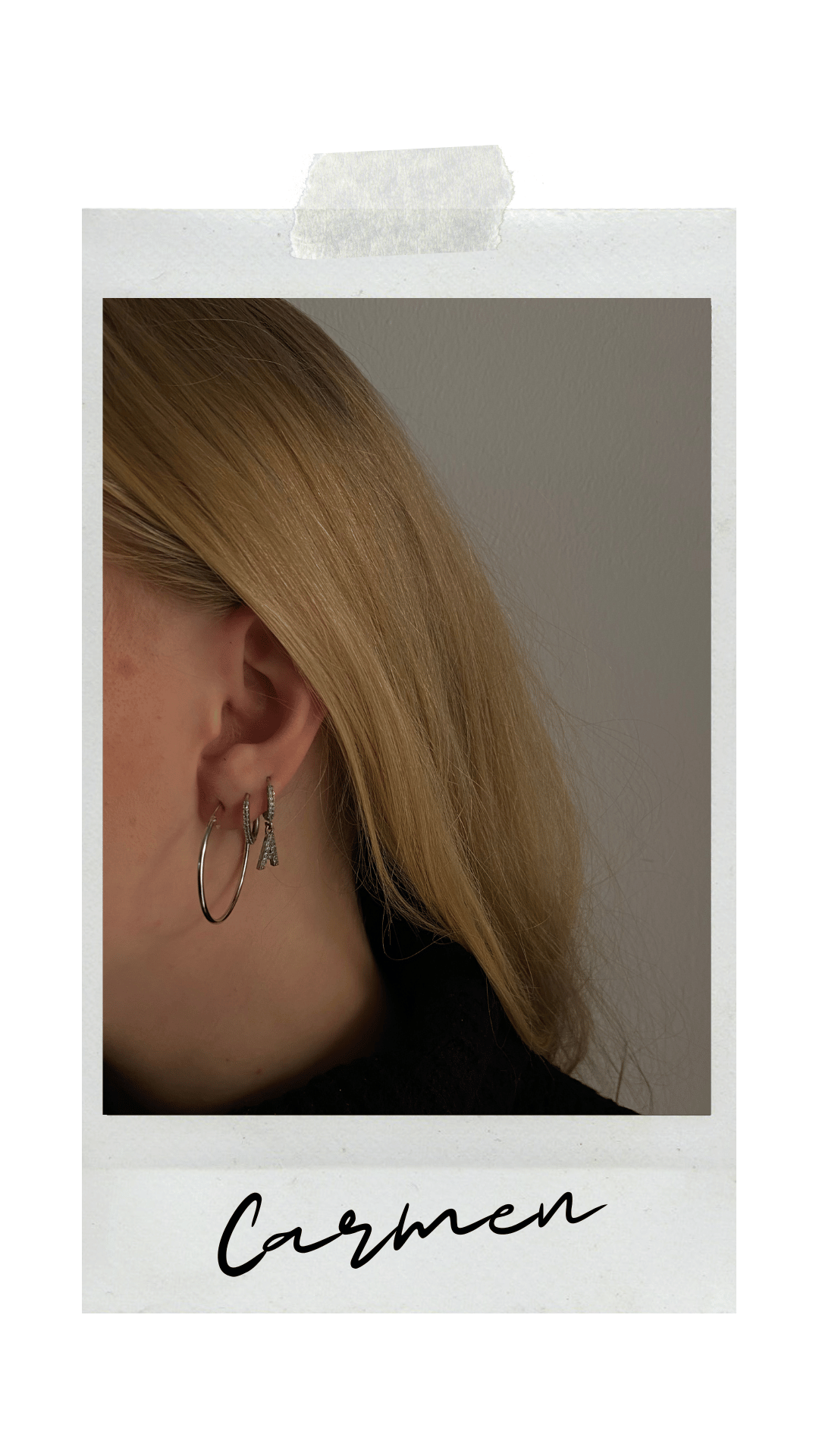 SILVER HOOPS | CARMEN - 2