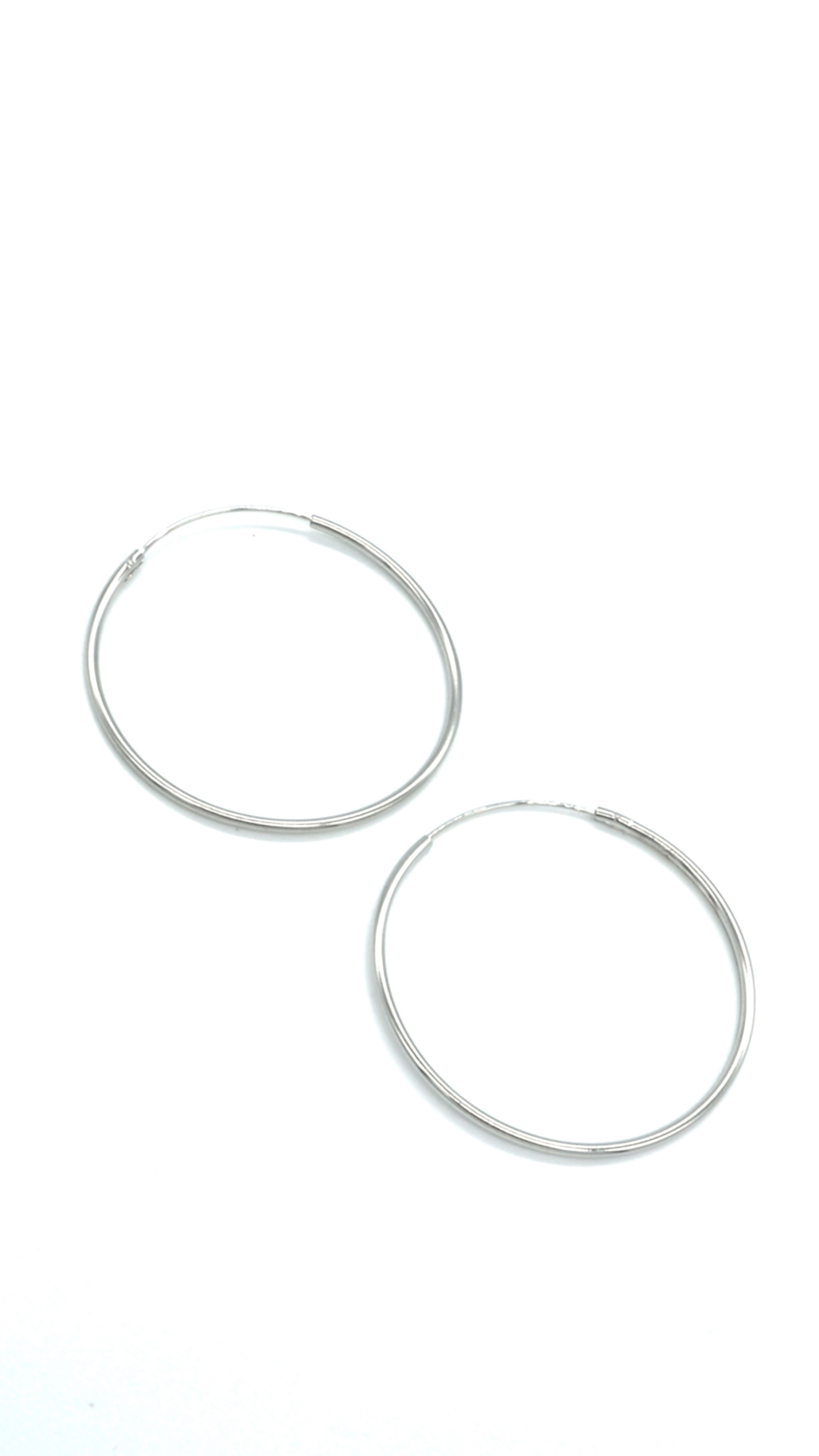 SILVER HOOPS | CARMEN