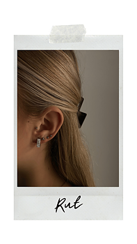 SILVER HOOPS | RUT