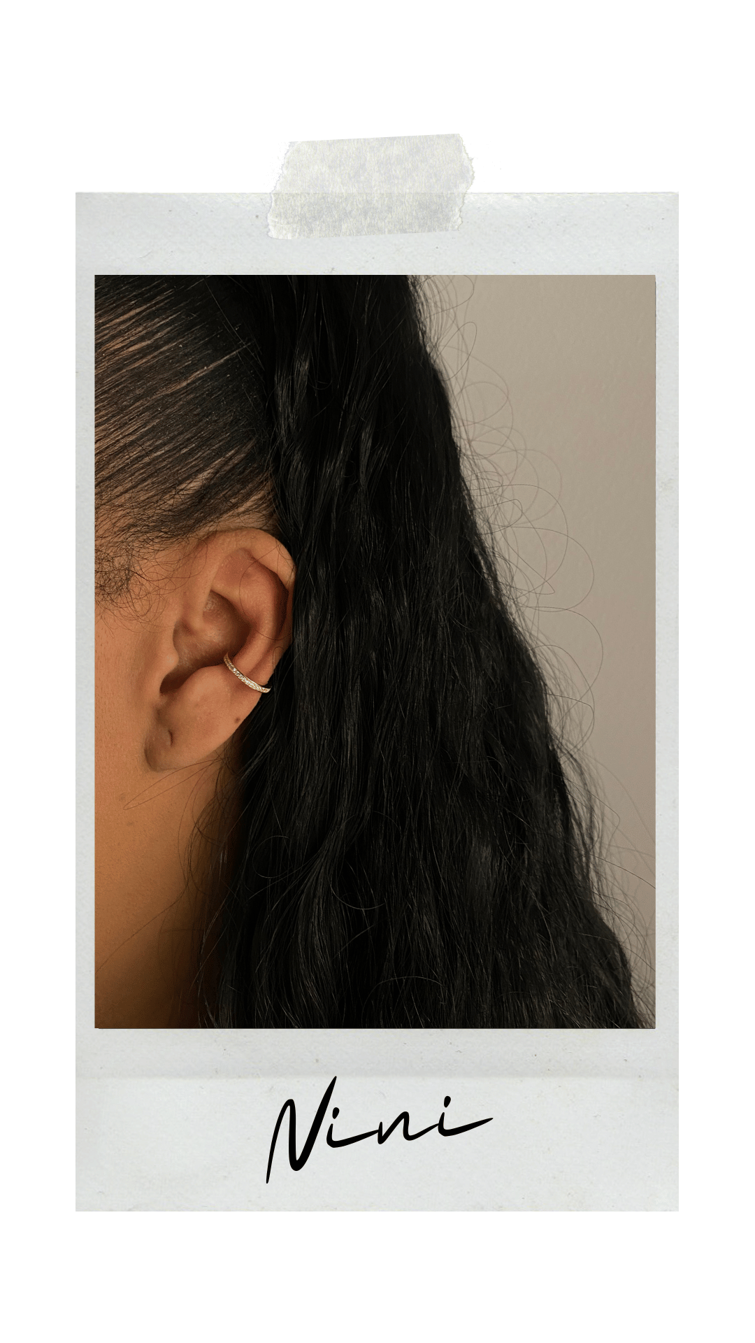 GULDPLÄTERAD EARCUFF | NINI - 2
