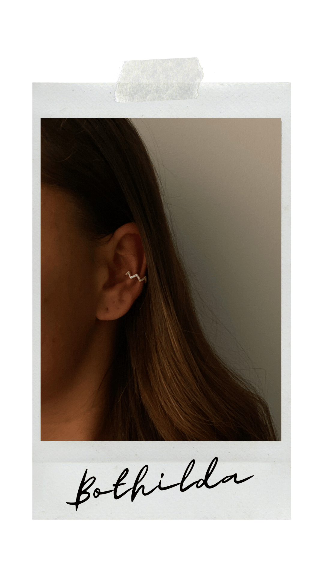 GULDPLÄTERAD EARCUFF | BOTHILDA - 2