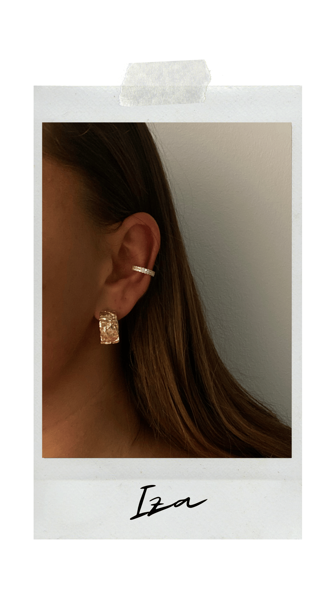 GULDPLÄTERAD EARCUFF | IZA - 2