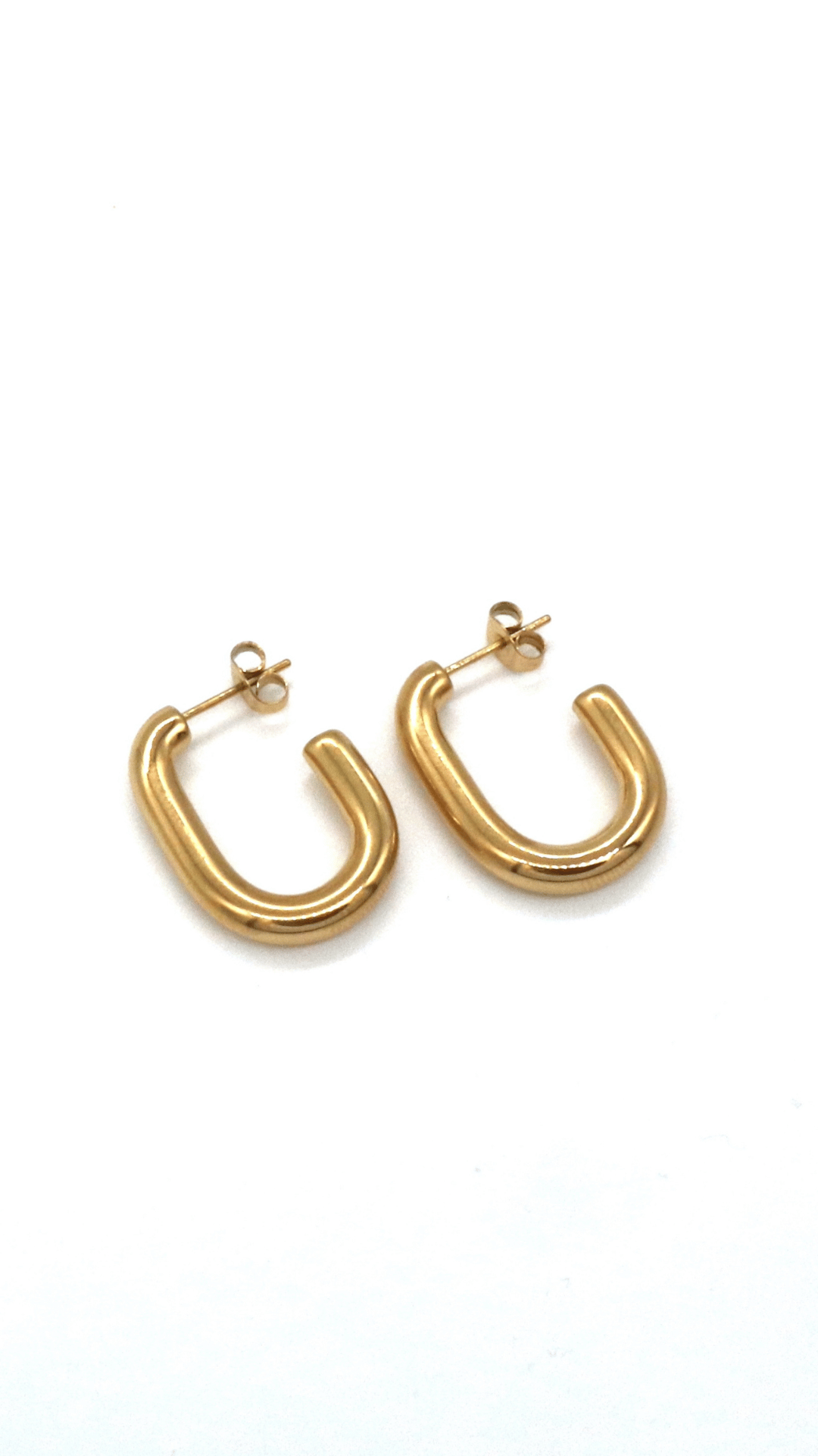 GULDPLÄTERADE STÅL HOOPS | ZELDA