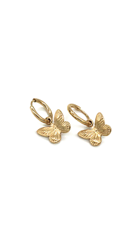 GULDPLÄTERADE STÅL HOOPS | LIVVIE