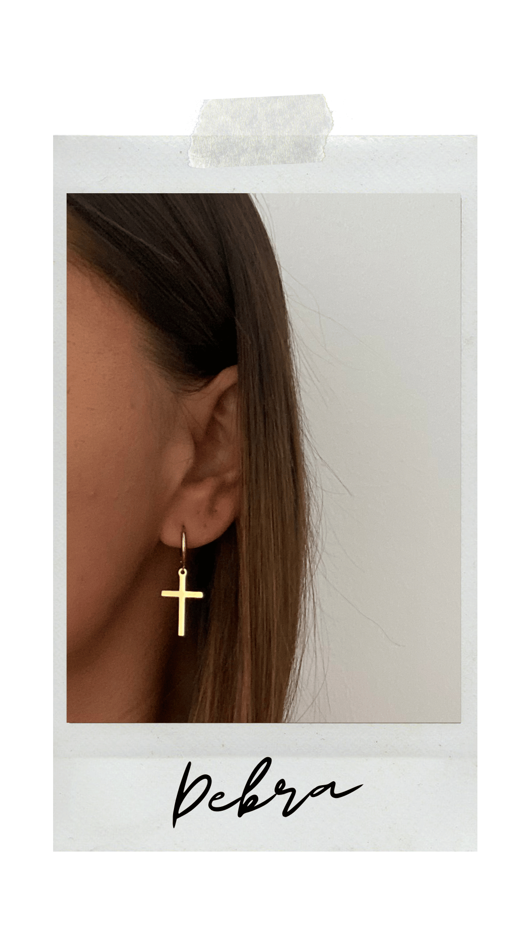 GULDPLÄTERADE STÅL HOOPS | DEBRA - 2
