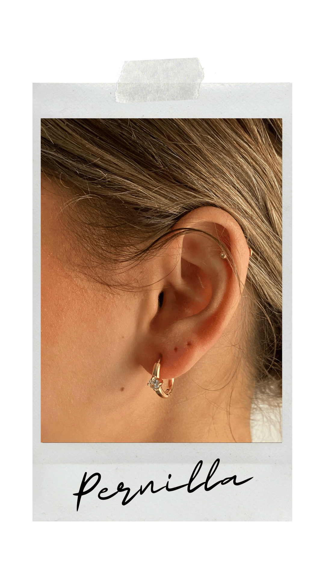 GULDPLÄTERADE STÅL HOOPS | PERNILLA - 2