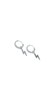 SILVER HOOPS | VICK