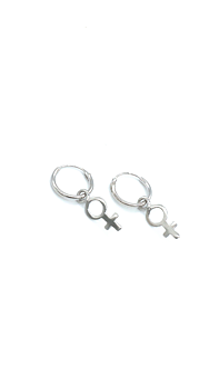 SILVER HOOPS | NENE