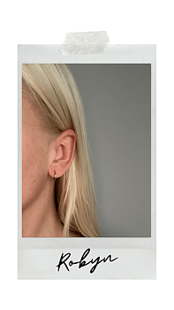 SILVER HOOPS | ROBYN