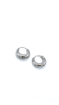 SILVER HOOPS | JULIANNE