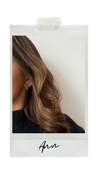 SILVER HOOPS | ANN