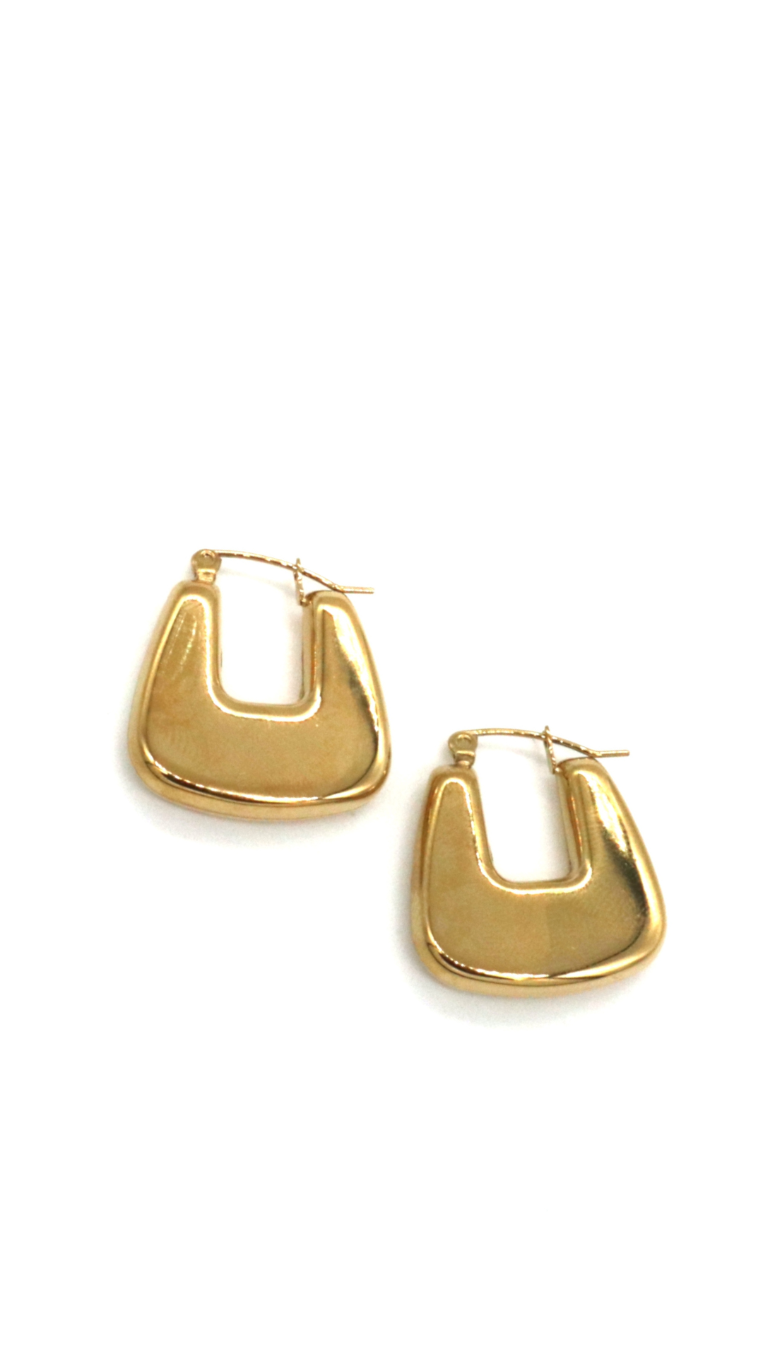 GULDPLÄTERADE STÅL HOOPS | MADISON
