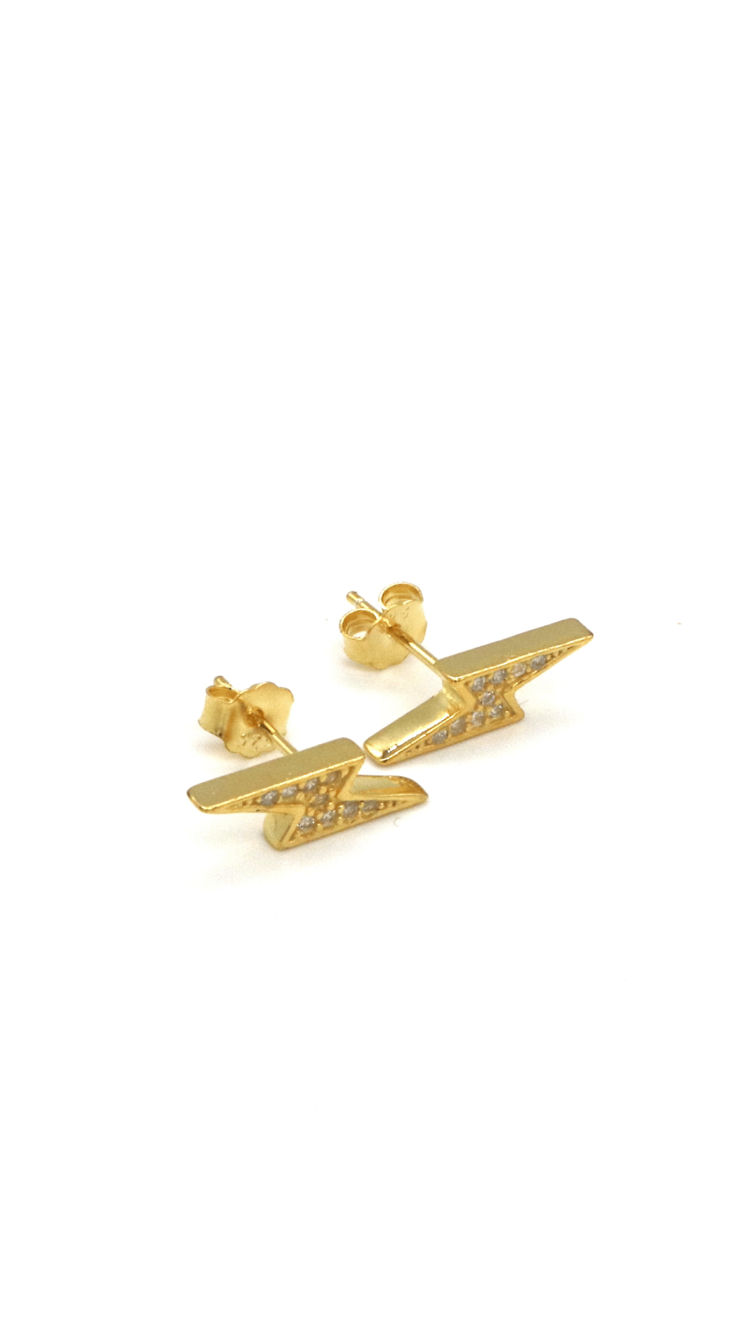 GULDPLÄTERADE SILVER STUDS | AKILA