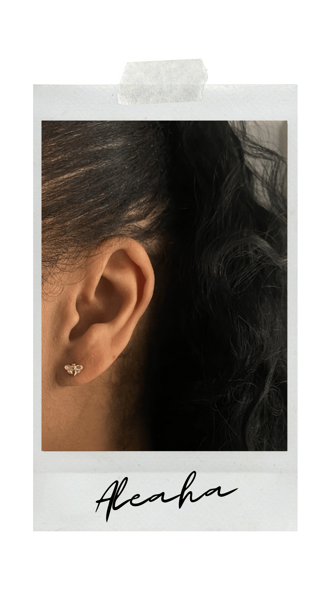 GULDPLÄTERADE SILVER STUDS | ALEAHA - 2