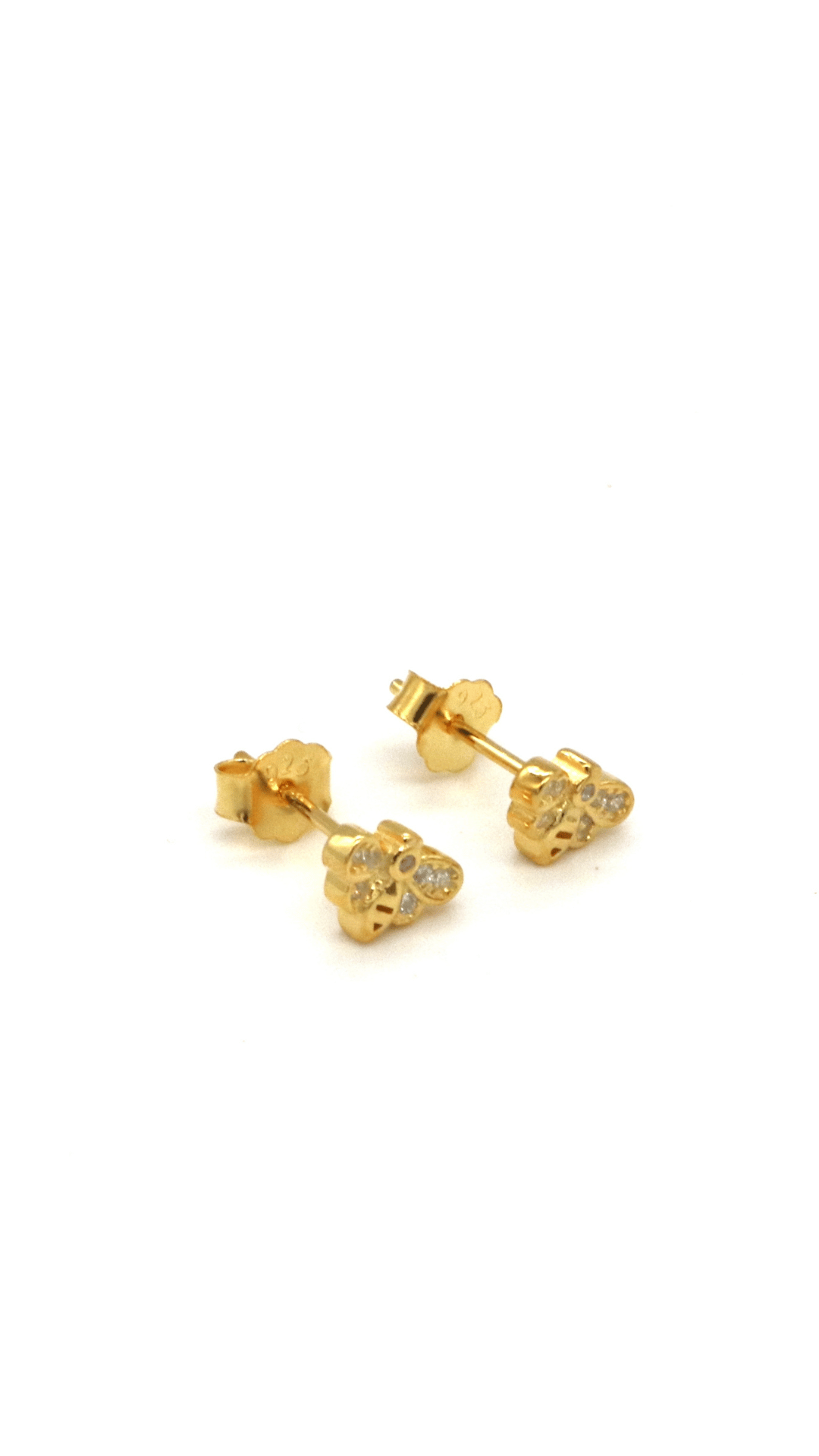 GULDPLÄTERADE SILVER STUDS | ALEAHA