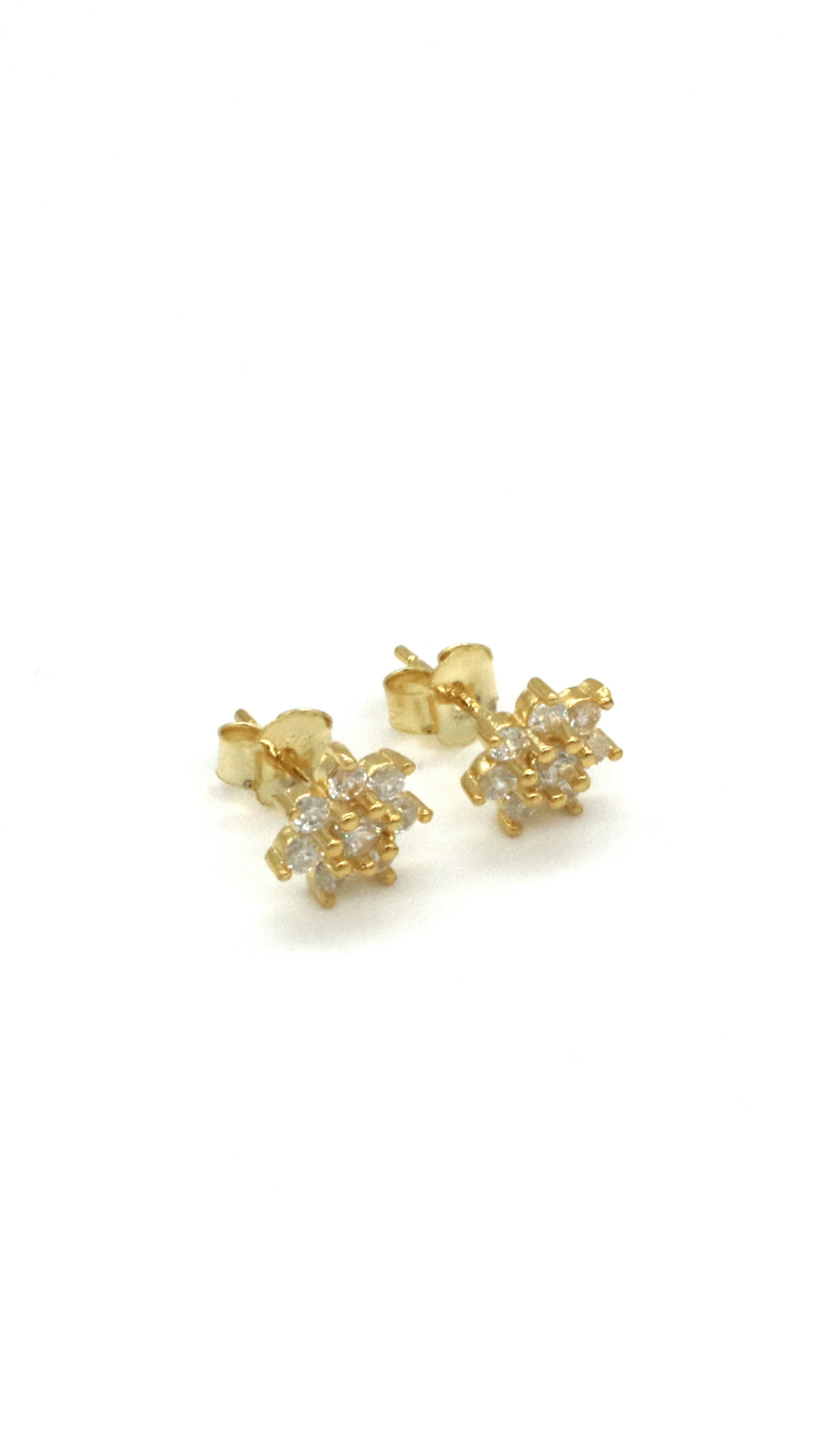 GULDPLÄTERADE SILVER STUDS | ALYAS