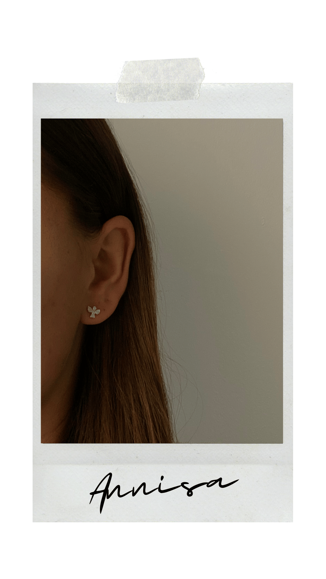 GULDPLÄTERADE SILVER STUDS | ANNISA - 2