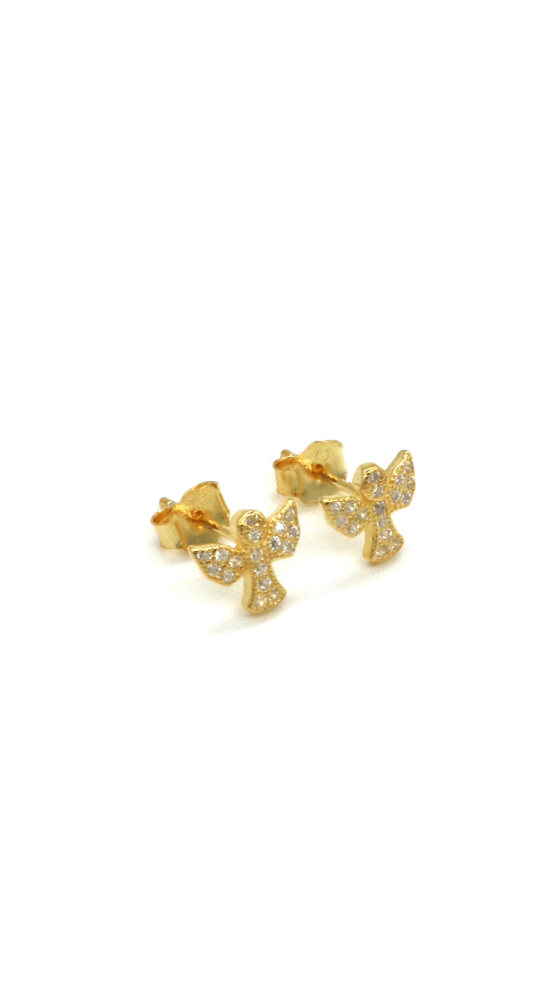GULDPLÄTERADE SILVER STUDS | ANNISA