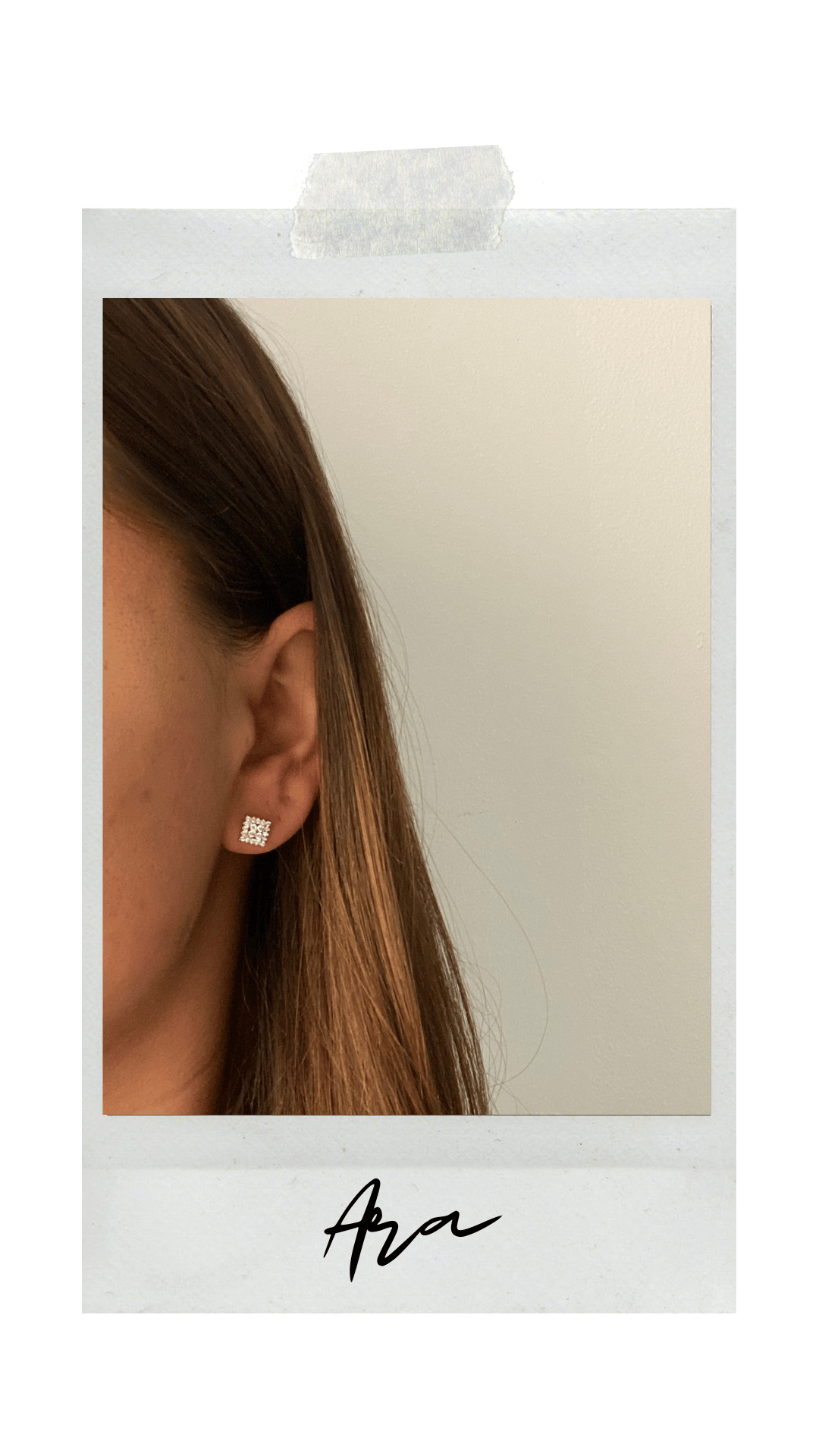 GULDPLÄTERADE SILVER STUDS | ARA - 2