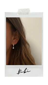 GULDPLÄTERADE SILVER HOOPS | BIBI