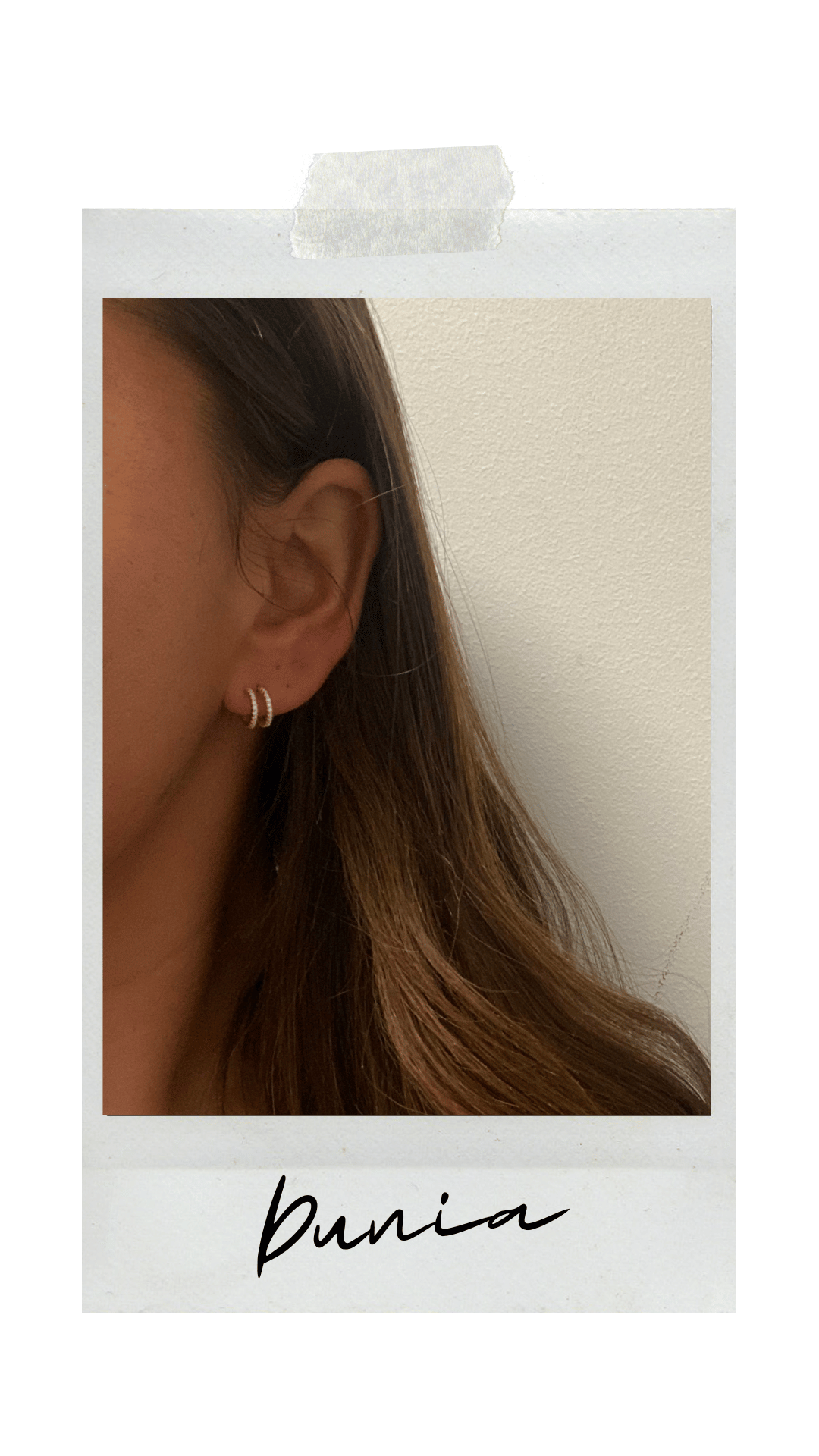 GULDPLÄTERADE SILVER HOOPS | DUNIA - 2